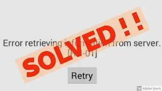 how to fix error retrieving information from server rh-01|google play
