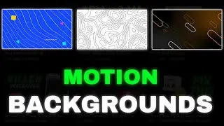 100+ Premium High-Quality Motion Backgrounds For 2024