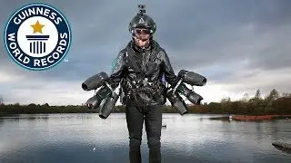 Real life Iron Man sets new flight speed record - Guinness World Records Day