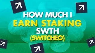 How Much I Earn While Staking SWTH - Switcheo (100%)