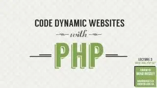 What Does PHP Do? [#3] Code Dynamic Websites with PHP