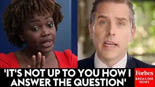 WATCH: Reporters Gang Up On Karine Jean-Pierre Over Hunter Biden Texts To Chinese Official