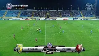 Igor Portnyagins goal. FC Rostov vs Rubin | RPL 2014/15