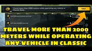 TRAVEL MORE THAN 2000 METERS WHILE OPERATING ANY VEHICLE IN CLASSIC MODE || travel more than 2000m