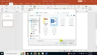 How to insert multiple page word document into PowerPoint