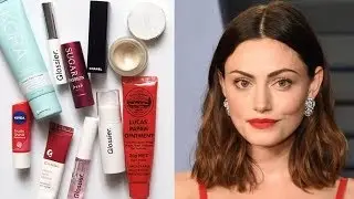 Phoebe Tonkin Makeup Bag | Fresh Face and Red Lips