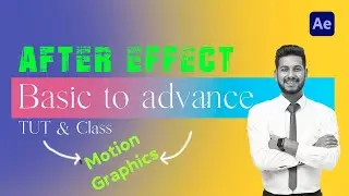 Motion Graphics design in after effects cc 2023 