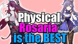 Rosaria Physical DPS & Support Guide + BEST Team Comps, Weapons, and Artifacts | Genshin Impact