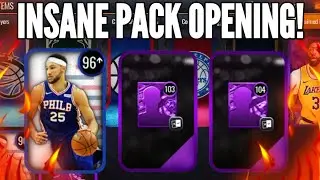 104 OVR SELECT PACK!!! INSANE VARIETY PACK OPENING!!! NBA LIVE MOBILE 20