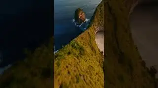 Drone Falls Off Island Cliff (🎥: IG / mahendrafpv)