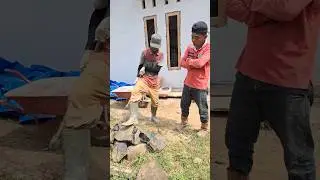 stone breaking techniques for building foundation materials...