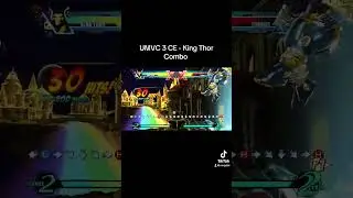 UMVC 3 CE - King Thor Combo #umvc3mods #umvc3 #marvelvscapcom3 #thor #betaraybill