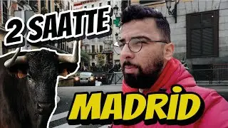 LA CASA DE PAPEL'İN ÇEKİLDİĞİ SOKAKLARDA İSPANYA MADRİD VLOG!