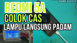 Redmi 5A tidak bisa di charge ( charging problem solution )